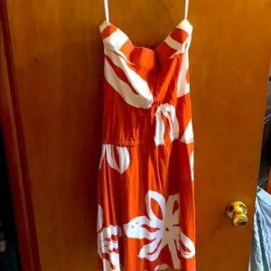 Orange Roxy dress